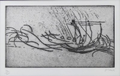 Lot 262 - H MooreOM CH FBA (1898-1986) - Stormy Sea,...