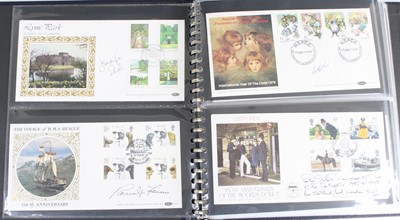 Lot 768 - An album of Benham First Day Covers, mainy...