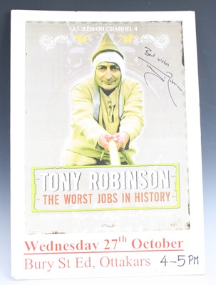 Lot 744 - Tony Robinson The Worst Jobs In History...