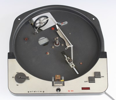 Lot 635 - A 1970's Goldring G99 Transcription Turntable,...