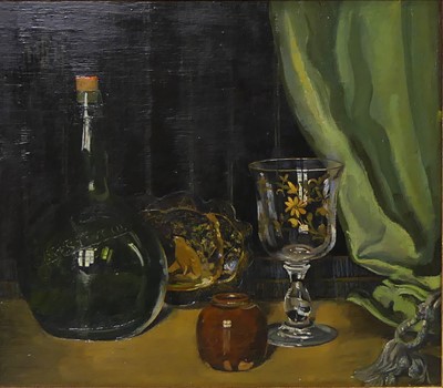 Lot 321 - M. Hamilton - Still life study of a wine...