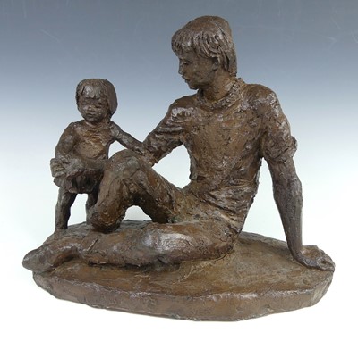 Lot 193 - Karin Jonzen (1914-1998) - Father and...