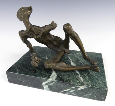 Lot 194 - Sean Rice (1931-1997) - Crouching skeletal...