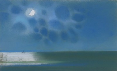 Lot 337 - Rowell Tyson (1926-2009) - Moonlit...