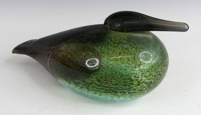 Lot 111 - An Arabia of Finland studio glass model decoy...