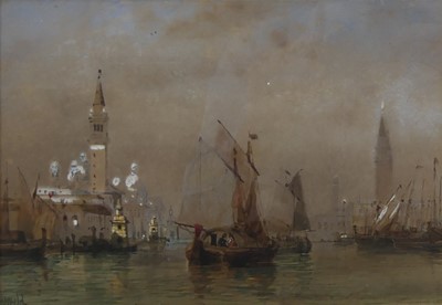 Lot 2471 - William Wyld RI (1806-1889) - San Giorgio...