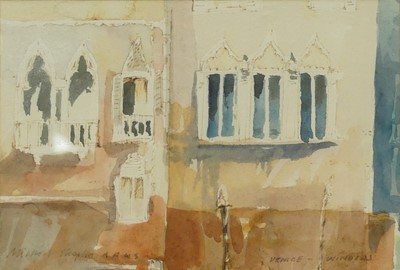 Lot 299 - Michael Chaplin ARWS (b.1943) - Venice Windows,...