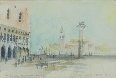 Lot 299 - Michael Chaplin ARWS (b.1943) - Venice Windows,...