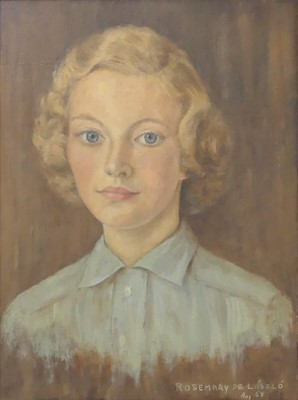 Lot 346 - Rosemary De László (1921-2004) - Self Portrait,...