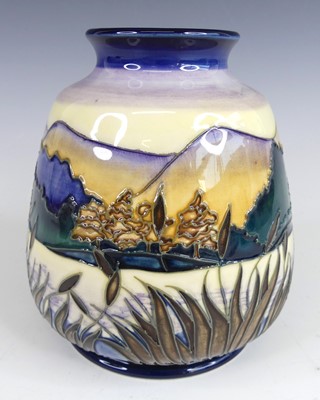 Lot 25 - A contemporary Moorcroft pottery vase in the...