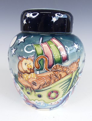 Lot 16 - A contemporary Moorcroft pottery ginger jar...