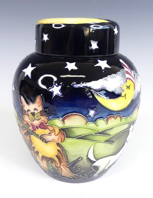 Lot 18 - A contemporary Moorcroft pottery ginger jar...