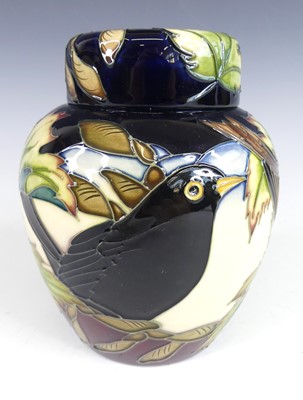 Lot 11 - A contemporary Moorcroft pottery ginger jar...