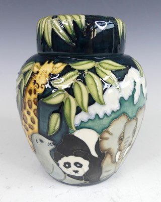 Lot 15 - A contemporary Moorcroft pottery ginger jar...