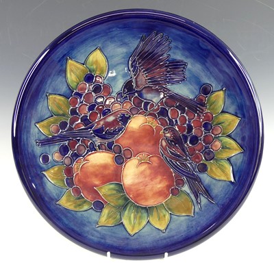 Lot 21 - A contemporary Moorcroft pottery charger in...