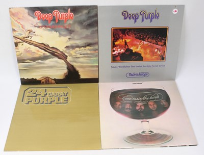 Lot 532 - Deep Purple, a collection of six LP's to...