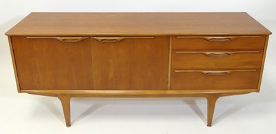 Lot 393 - A 1960s teak compact sideboard by Jentique,...