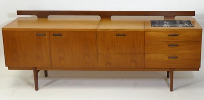 Lot 391 - Gunther Hoffstead for Uniflex - a 1970s teak...