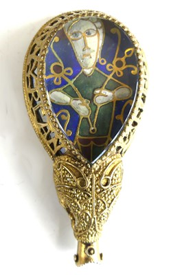 Lot 2255 - A gilt metal and enamel replica of the Alfred...