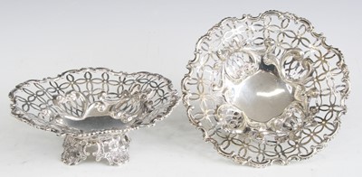 Lot 2245 - A pair of late Victorian silver bonbon...