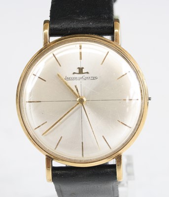 Lot 2384 - A gents 9ct yellow gold manual wind Jaeger le...