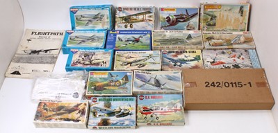 Lot 1813 - Airfix/Frog and other 1/72 scale boxed...