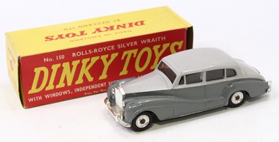 Lot 1163 - Dinky Toys No. 150 Rolls Royce Silver Wraith...