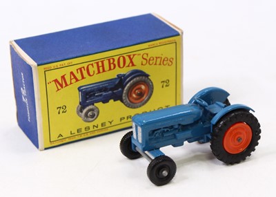 Lot 1529 - Matchbox Lesney No.72 Fordson Major Tractor...