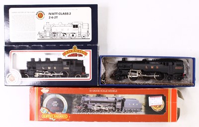 Lot 317 - Three 00 gauge LMS locos, including a Bachmann...