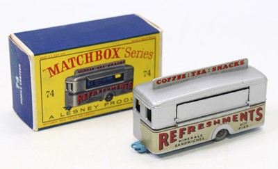 Lot 1533 - Matchbox Lesney No.74 Mobile Refreshments...