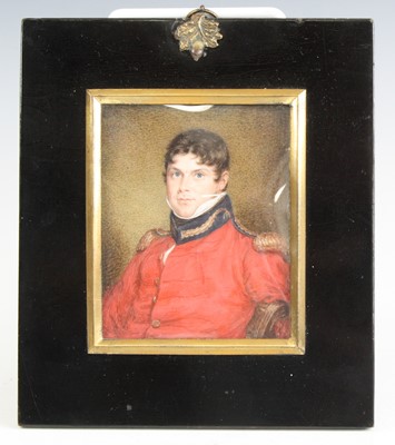 Lot 2429 - John Jukes (1772-1831) - Bust portrait of...