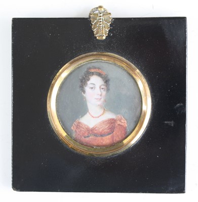 Lot 2426 - 19th century English school - Bust portrait of...