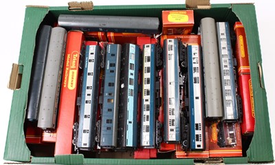 Lot 706 - One tray of Triang, Hornby and other mixed 00...