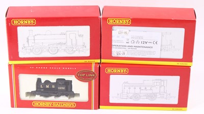 Lot 349 - A collection of four Hornby 00 gauge locos,...