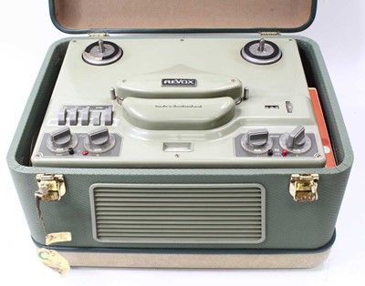 Lot 630 - A Revox F360 reel to reel tape recorder in...