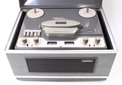 Lot 629 - A Revox G36 reel to reel tape recorder, in...