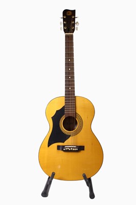 Lot 655 - A Kay K.320 acoustic guitar in natural finish.