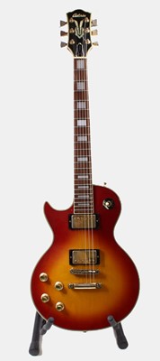 Lot 645 - An Antoria Les Paul custom style left hand...