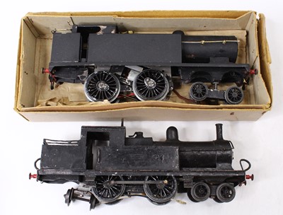 Lot 193 - Two unidentified & incomplete 4-4-2 tank locos,...