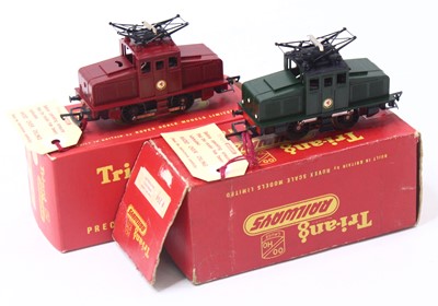 Lot 714 - Two R.254 S/C 0-4-0 Electric 00 gauge Triang...