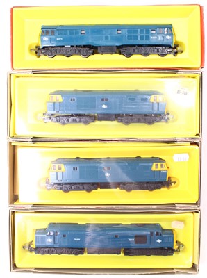 Lot 675 - A collection of four Triang 00 gauge locos,...