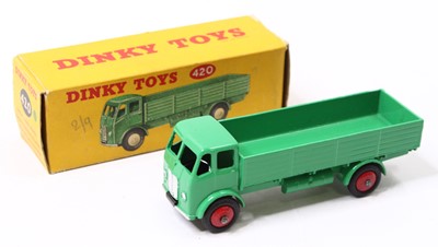 Lot 1219 - Dinky Toys, 420 Forward control lorry, green...