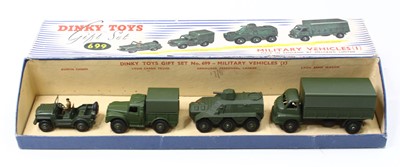 Lot 1312 - Dinky Toys Gift Set No. 699 Military Vehicles...