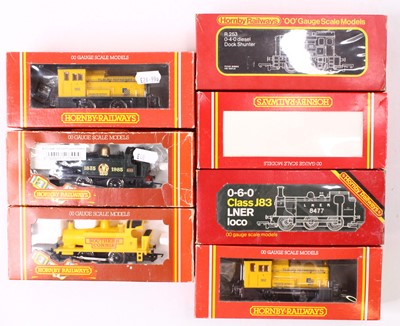 Lot 673 - Seven Hornby 00 gauge locos, including 0-4-0...