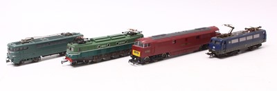 Lot 826 - Three European locos and one British: Lima DB...