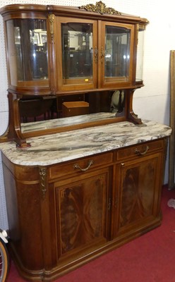 Lot 1150 - A Belgian walnut, satinwood inlaid and further...