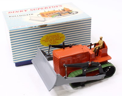 Lot 1262 - French Dinky Toys, 885 Blaw Know bulldozer,...