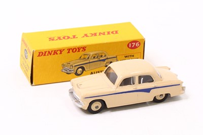 Lot 1118 - Dinky Toys, 176 Austin A105 saloon, cream body,...