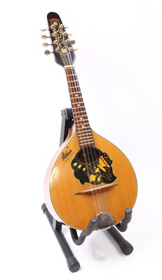 Lot 649 - A Hobner Musik export quality mandolin, having...