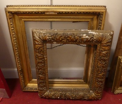 Lot 1173 - A late 19th century giltwood and gesso...